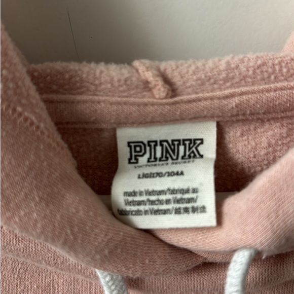 PINK Victoria's Secret Light Pink Hoodie - Picture 4 of 4